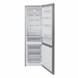 Combina frigorifica Heinner HCNF-V366SE++, 366 l, H 201 cm,No Frost, Display, Control electronic, Iluminare LED, Alarma usa deschisa, Clasa E, Argintiu [3]