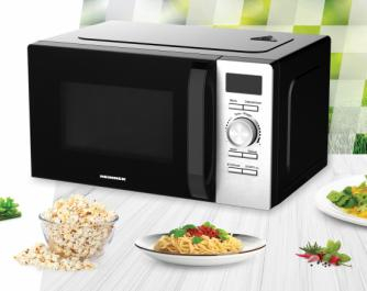 CUPTOR CU MICROUNDE HEINNER HMW-D2060BK, CAPACITATE 20L, CONTROL DIGITAL, DISPLAY LED, PUTERE CUPTOR 700W, 5 TREPTE DE PUTERE, 8 PROGRAME DE GATIRE AUTOMATE, TIMER, [1]