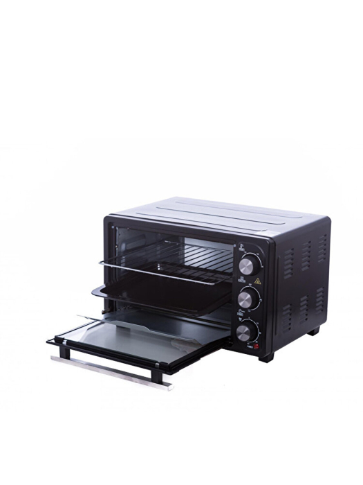 Cuptor electric Albatros A23B2,23 litri,1380 W,Control temp. de la 90Â°C la 230Â°C, Temporizator 60 min. + funcČ›ia Stay On,Negru [2]