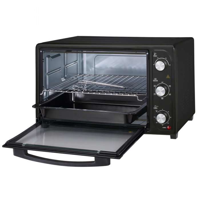 Cuptor electric Albatros A45BC2,45 litri,1800 W,Convectie, Control temp. de la 90Â°C la 230Â°C,Temporizator 60 min+funcĹŁia "stay-on",Negru [3]