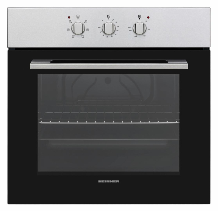 Cuptor incorporabil Heinner HBO-V656G-IX, Electric, 72 l, 6 functii, Grill, Timer, Clasa A, Inox [1]