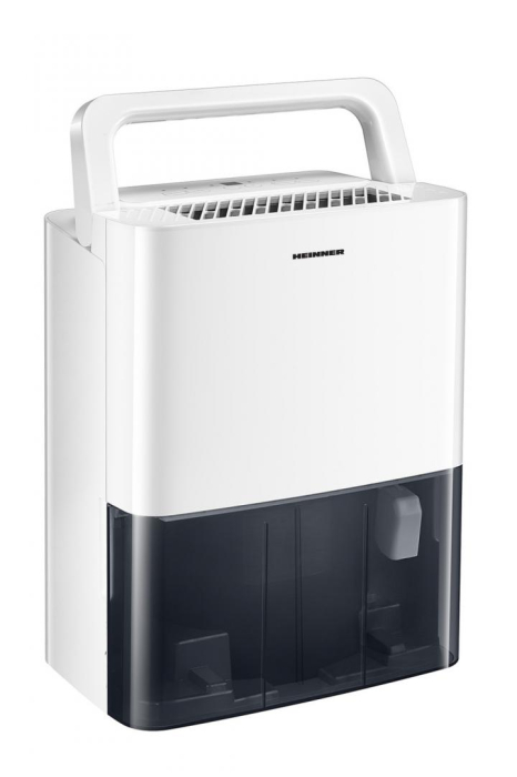 Dezumidificator Heinner HDU-M10, 10L/24h, control electronic, auto-restart, auto-oscilare, auto-dezghetare, timer 24h, 2.1L, maner,Alb [2]