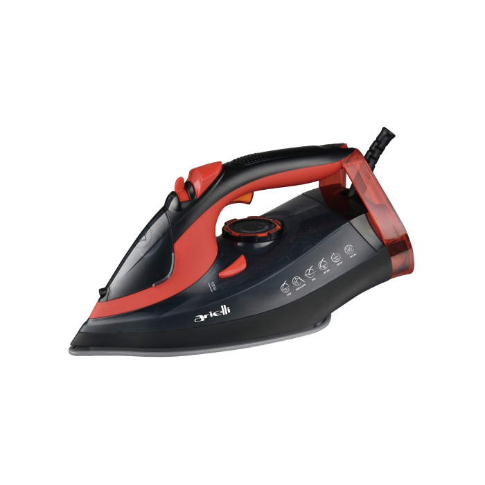 Fier de calcat Arielli ASI-2608, 2600 W, 380 ml, Talpa ceramica, Negru [1]