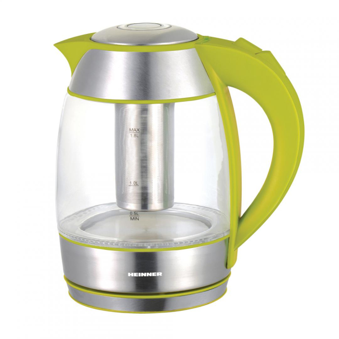 Fierbator Heinner HEK-TF2200GR, cu filtru de ceai,... [1]
