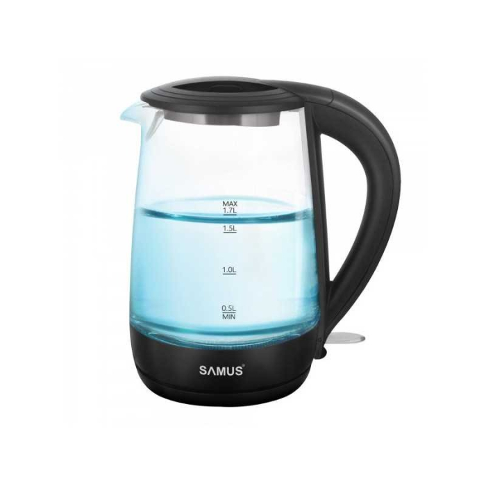 Fierbator Samus AQUABELLE, 2200W, 1.7 l,Elemente de incalzire acoperit din inox,oprire automata [1]