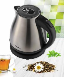 Fierbator Heinner HEK-17IX, 1850-2200 W, 1.7 L, element incalzire inox, oprire automata, Inox [3]