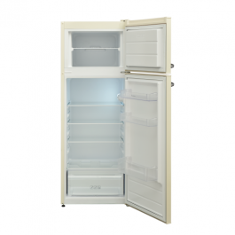 Frigider cu doua usi FRAM FDD-VRL212BGE++, clasa energetica: E, sistem racire Less Frost, capacitate totala: 212L, capacitate frigider: 171L, capacitate congelator: 41L [2]