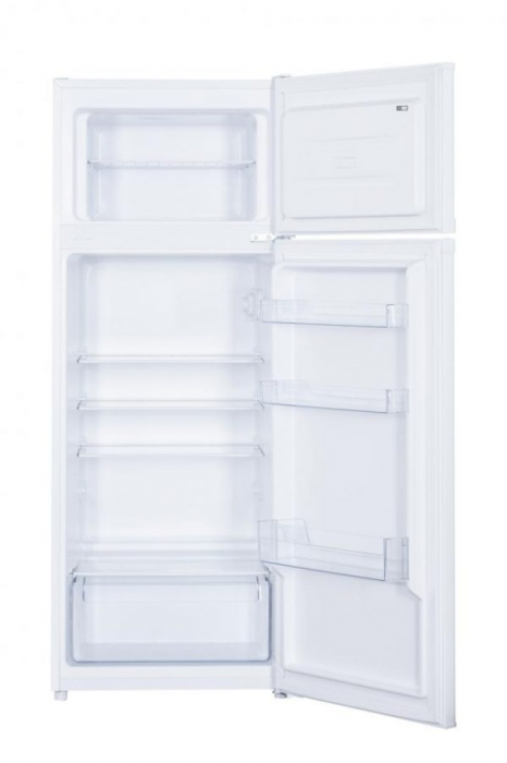Frigider Heinner HF-H2206E++, 206 l, H 143 cm, lumina LED, 3 rafturi de sticla, Clasa E, Alb [2]