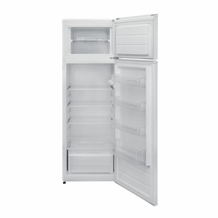 Frigider Heinner HF-V242E++, 242 l, H 160 cm,Less Frost, Control mecanic, Iluminare LED, Clasa E, Alb [2]