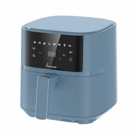 FRITEUZA CU AER CALD FRAM FAF-B6BL17SQ, 1700W, CAPACITATE COS: 5.7L, DISPLAY DIGITAL, CAVITATE METAL, TEMPERATURA: 80-200°C, TIMER: 60MIN, 8 PROGRAME PRESETATE, COS DETASABIL, AUTO-OPRIRE, BLEU [2]