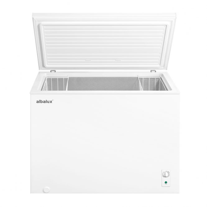 Lada Frigorifica Albalux AXLF316E, 293 L, Dubla furnctionare frigider/congelator, Clasa energetica E, Orificiu drenaj, Alb [2]
