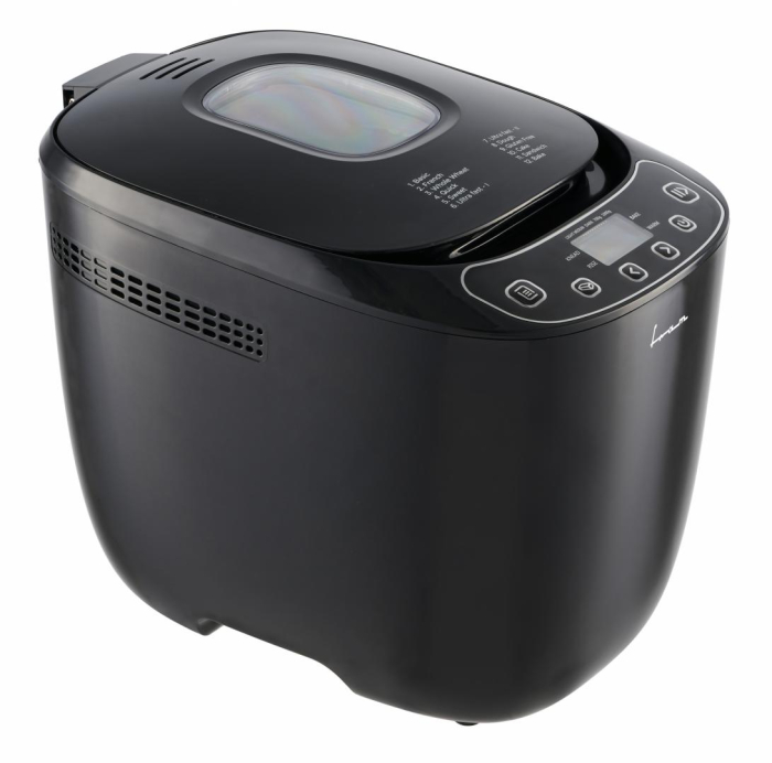 Masina de paine Fram FBM-900BK, 550W, capacitate 700-1000g, 12 programe, functie mentinere la cald 30 min, Negru [1]