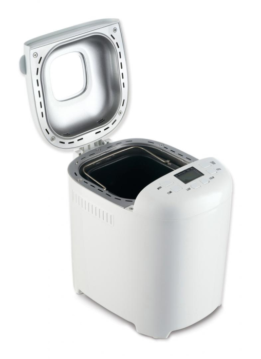 Masina de paine Heinner PastryChef 550 HBM-915WH, 550W, capacitate 700-900g, 15 programe, Alb [2]