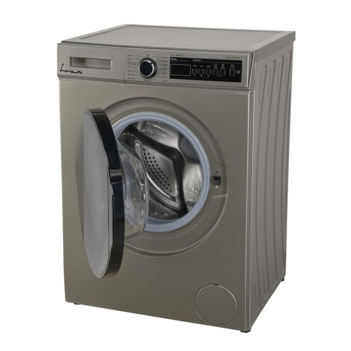 Masina de spalat rufe Fram FWM-V714T2IXD+++, 7 kg, 1400 rpm, Display digital, Allergy safe, Start intarziat, Anti-sifonare, Eco-Logic, Clasa D,Inox crom [2]