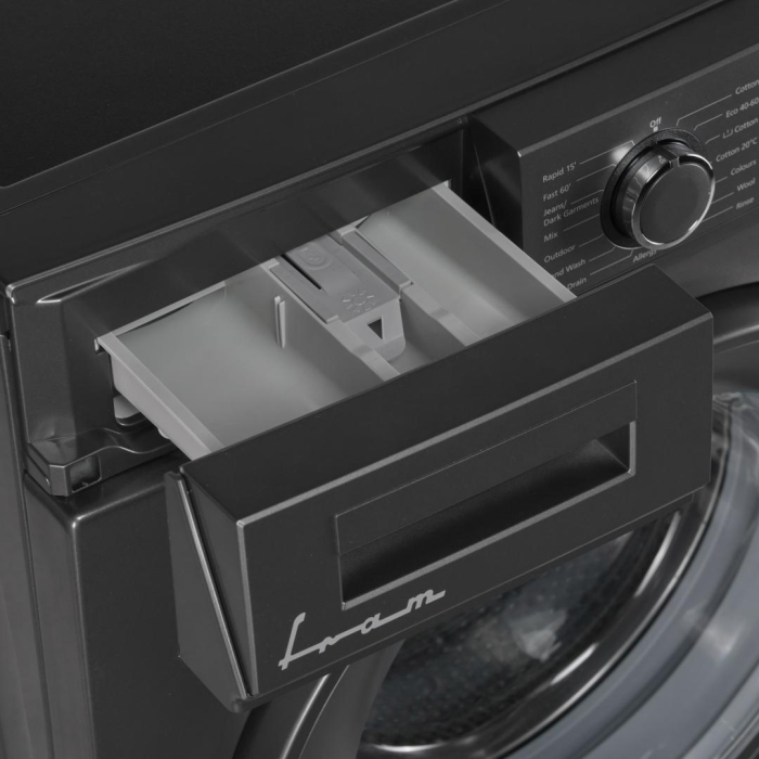 Masina de spalat rufe Fram FWM-V714T2SLD+++, 7 kg, 1400 rpm,  Display digital, Allergy safe, Start intarziat, Anti-sifonare, Eco-Logic, Clasa D,Gri [5]