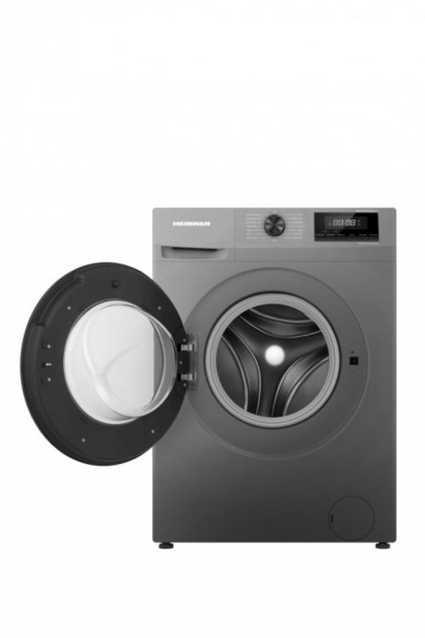 Masina de spalat rufe Heinner HWM-H7014IVSMTC+++, 7 kg, 1400 rpm, display led, allergy steam, baby steam care, clatire suplimentare, clasa C, alba [1]