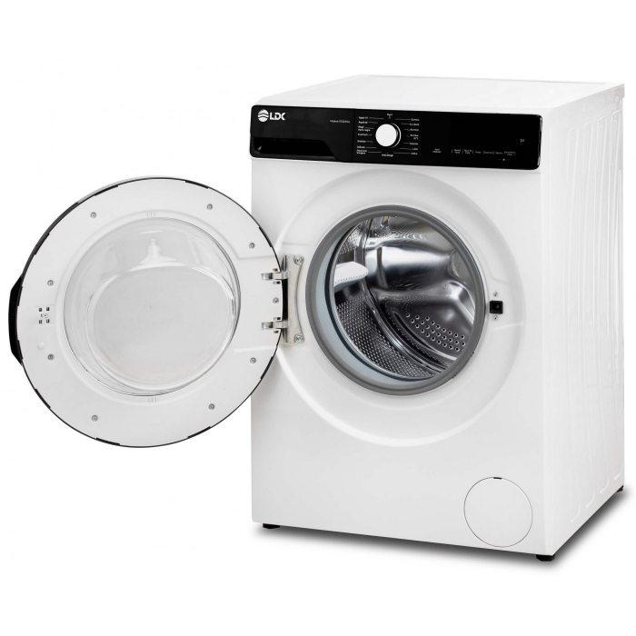 Masina de spalat rufe LDK Higeea 1012DISA,10 Kg, 1200 rpm, 15 Programe, Steam Assist, Anti-Alergic, Selectare nivel murdarie, Selectare tip pata, Prespalare, Motor inverter,Clasa A, Alb [2]