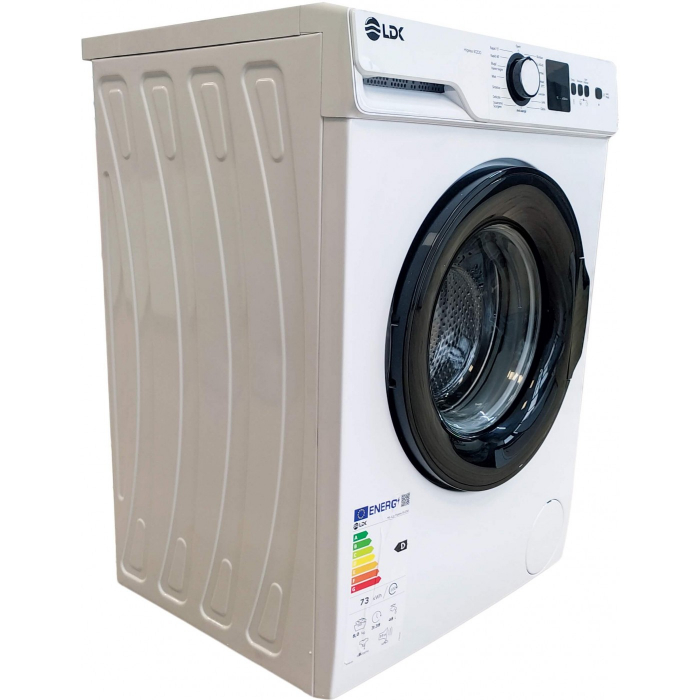 Masina de spalat rufe LDK Higeea 812DD, 8 Kg, 1200 rpm, 15 programe, Anti-Alergic, Amanare pornire, Display LED, Clasa D,Alb [2]