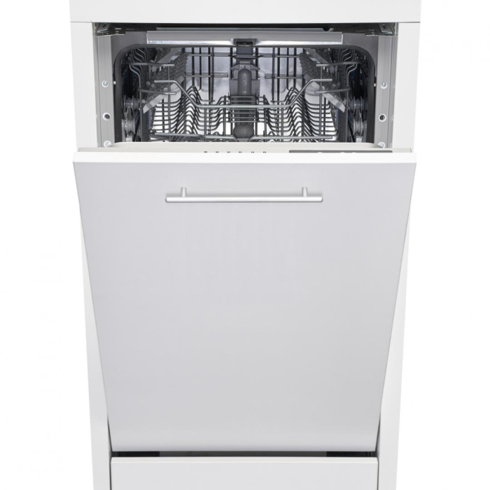Masina de spalat vase incorporabila Heinner HDW-BI4506IE++, 10 Seturi, 6 programe, Half load, Aquastop, 45 cm, Clasa E, alb [1]