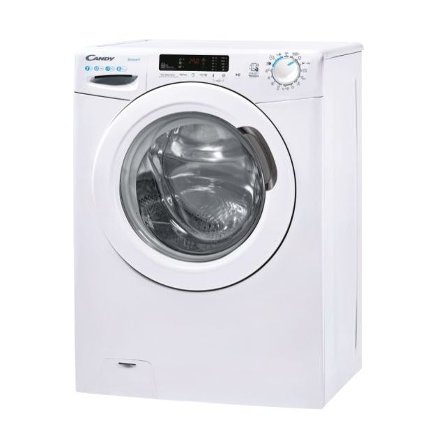 Masina de spalat rufe Candy CS4 1172DE/1-S, 7 kg, 1100 rpm, Easy Iron, Slim, Programe rapide de spalare, Hygiene, clasa D,alba [3]