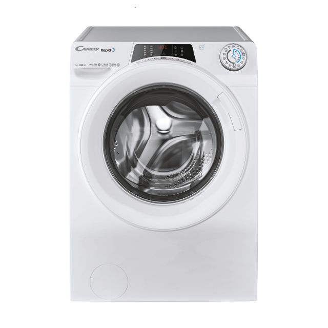 Masina de spalat rufe Candy RO 1294DWMT/1-S, 9 kg, 1200 rpm, Wi-fi, Clasa F, Alb [1]