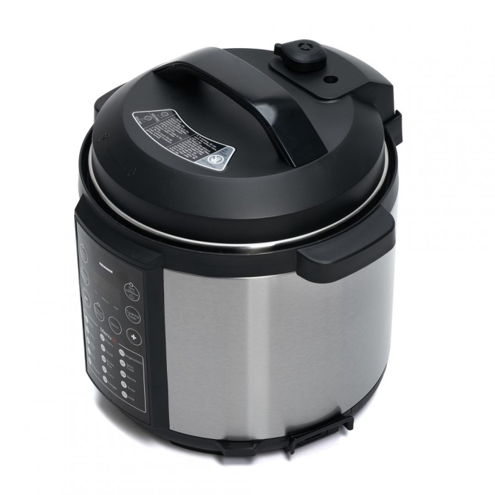 Multicooker sub presiune Heinner HPCK-6IX, 3.8 L, 15 programe, Vas antiadeziv detasabil, Presiune reglabila, Timer, Display led, Inox [2]