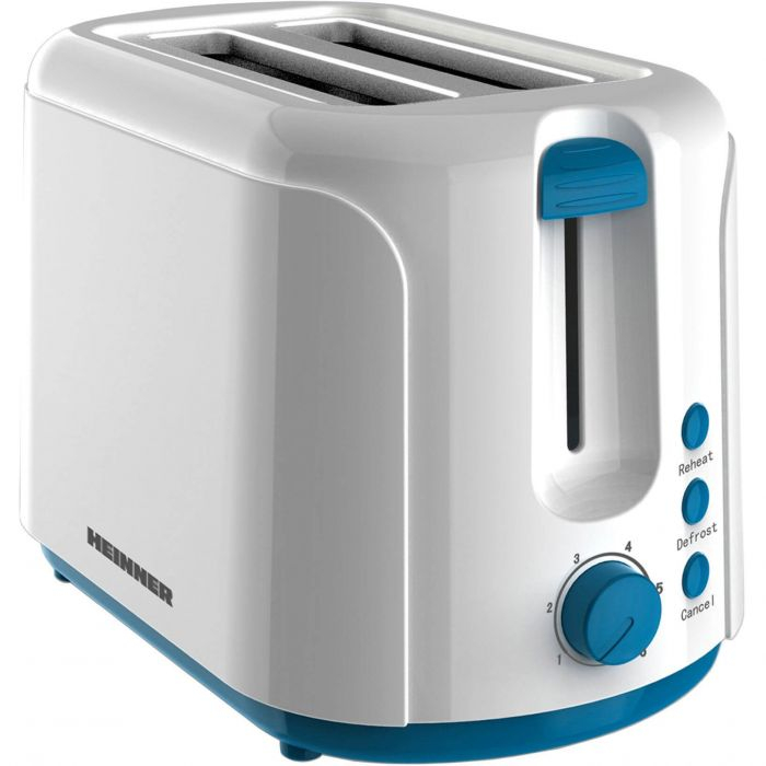 Prajitor de Paine Heinner Charm TP-750BL, 750W, 6 setari, Alb/Albastru [1]