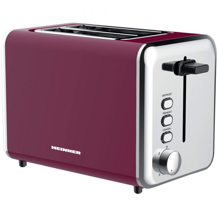 Prajitor de paine Heinner Charm TP-1000BG, 850W, 7 Setari rumenire, Burgundy [1]