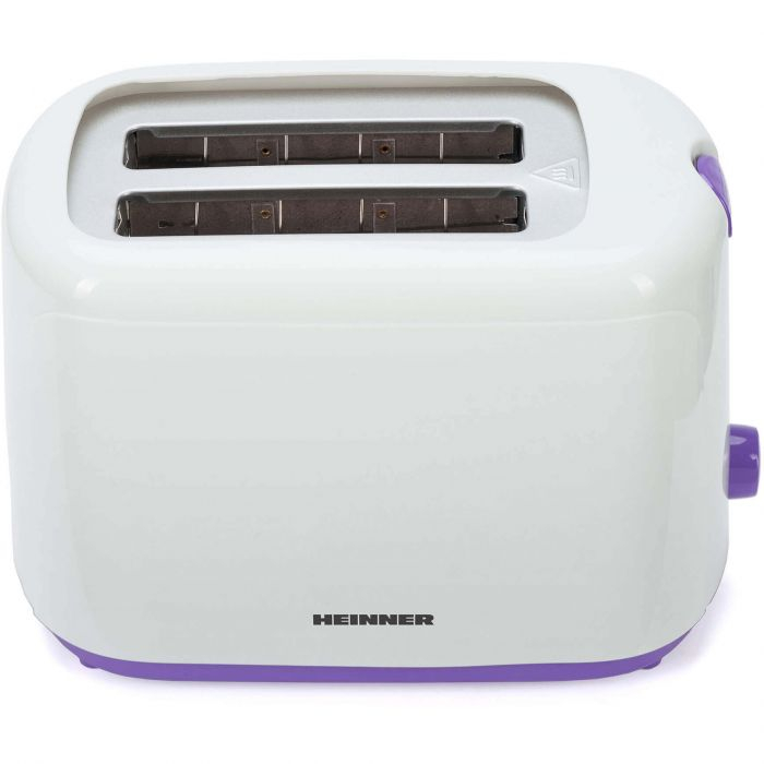 Prajitor de Paine Heinner Charm TP-750UV, 750W, 6 setari, Alb/Mov [2]