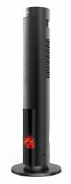 RADIATOR CERAMIC HEINNER HCH-LF2000BK, SIMULARE FLACARA, PUTERE: 1300/2000W, AFISAJ LED, CONTROL TACTIL, TELECOMANDA, FUNCTIE ECO, FUNCTIE OPRIRE AUTOMATA, TEMPORIZATOR: 24H, FUNCTIE OSCILARE, PROTECT [2]