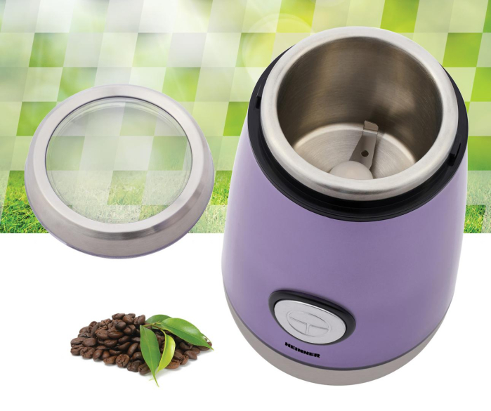 Rasnita de cafea Heinner HCG-150MOV, electrica, 150 W, 50g, Mov [4]