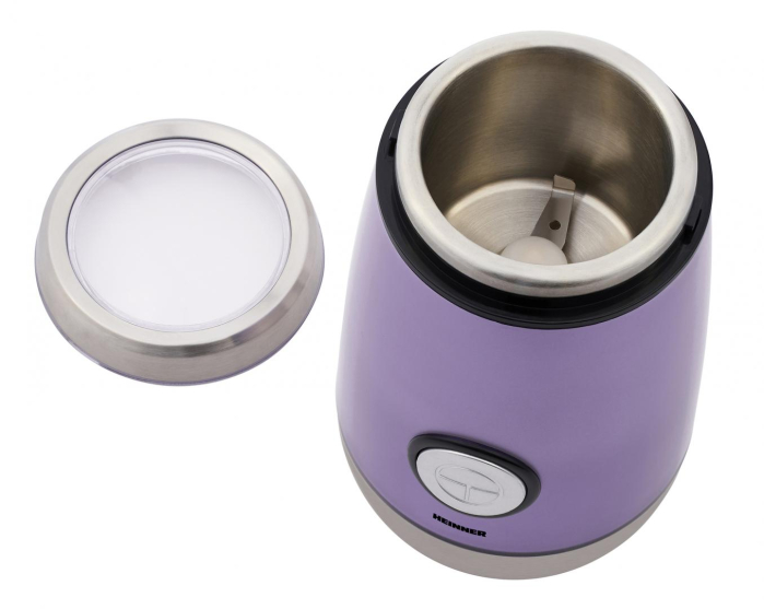 Rasnita de cafea Heinner HCG-150MOV, electrica, 150 W, 50g, Mov [2]