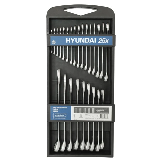 Set 25 chei combinate 6-32mm Hyundai HY-59505, 6-32mm, Albastru [1]