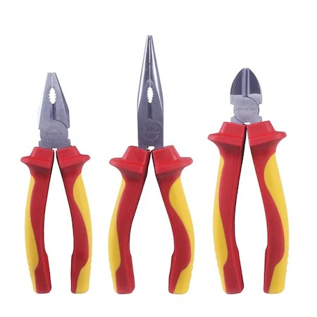 Set 3 Clesti VDE 1000 V HY-59130,Galben-Rosu [1]