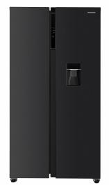 Side by side Heinner HSBS-HM592NFDXWDE++, Total No Frost, capacitate totala: 592L, capacitate frigider: 367L, capacitate congelator: 225L, clasa energetica E, compresor Inverter, display LED cu contro [1]