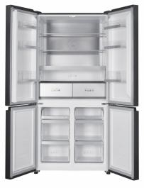 Side by side Multidoor Heinner HSBS-HM522MDNFXE++, Total No Frost, capacitate totala: 522L, capacitate frigider: 343L, capacitate congelator: 179L, clasa energetica E, compresor Inverter, display LED  [2]