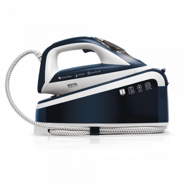 Statie de calcat Albatros Royal Steam Care Blue, 3000 W, 8 bar, 1.5 l, Alb/Albastru [1]