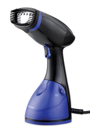 Aparat de calcat vertical - Aparat de calcat vertical Heinner HGS-1600BK, 1630 W, rezervor detasabil 250ml, Negru