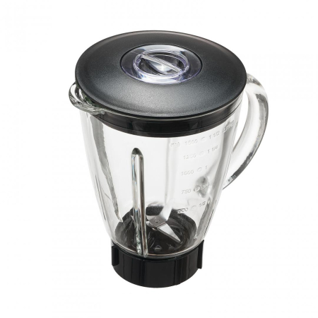 Blender Heinner HBL-550S, 550 W, 1.5 l, 2 viteze + functie Pulse, Negru/Argintiu [2]
