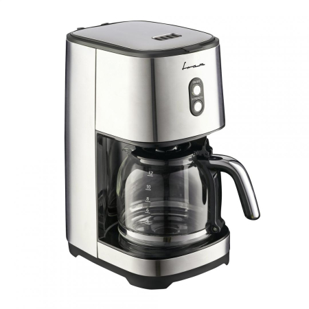 Espressoare & Cafetiere - Cafetiera Fram FCM-915IX, 900W, 1.5l, filtru detasabil si lavabil, functie anti-picurare, argintiu