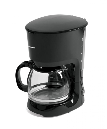 Espressoare & Cafetiere - Cafetiera Heinner HCM-750BK, 750W, 1.25 l, anti-picurare, mentinere cald, negru