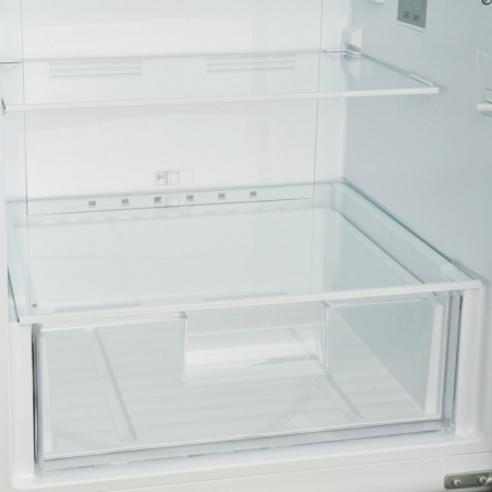 Combina frigorifica Heinner HCNF-V291SE++, 294 l, H 186 cm,No Frost Multicooling, Freezer Shield, Iluminare LED, functie ECO, Clasa E, Argintiu [2]