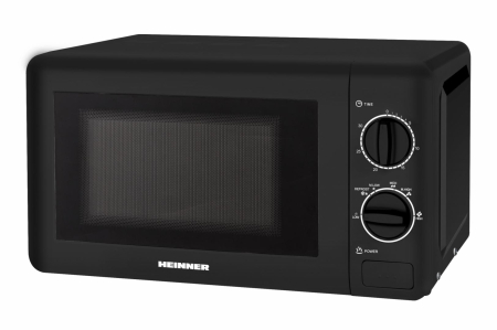 Cuptoare cu microunde - Cuptor cu microunde Heinner HMW-20BK2, 20 L, 700 W...