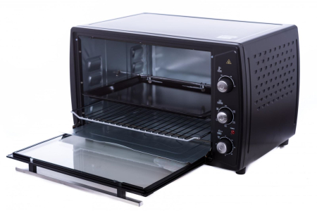 Cuptoare electrice - Cuptor electric Albatros A63BRC2, 63 litri,2200 W, Rotisor, Convectie, Putere totala Negru