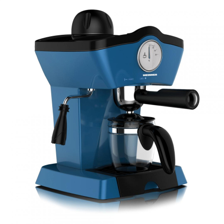 Espressoare & Cafetiere - Espressor manual Heinner Charm HEM-200BL, 800W, 250ml, 3.5 bar, Albastru