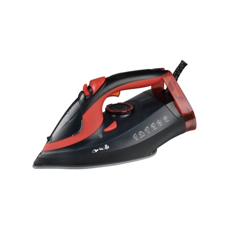 Electrocasnice & Climatizare - Fier de calcat Arielli ASI-2608, 2600 W, 380 ml, Talpa ceramica, Negru