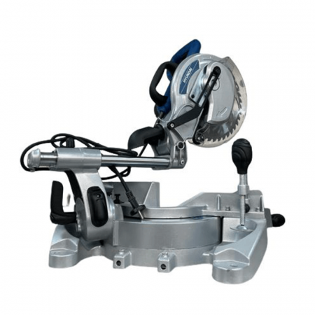 Casa, Gradina & Bricolaj - Fierastrau stationar pentru lemn Hyundai HY-MS255L1900W, 2960RPM, Diametru panza 255mm,Gri