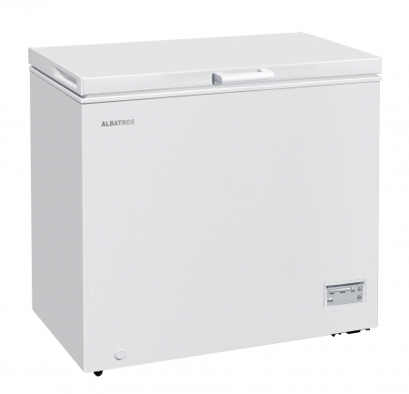 Lazi frigorifice - Lada Frigorifica Albatros LA229E, 198 l, H 84.5 cm, Fast Freeze, Dubla functionalitate(frigider/congelator), Termostat reglabil,Clasa energetica E, Alb