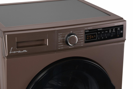 Masina de spalat rufe Fram FWM-V714T2BRD+++, 7 kg, 1400 rpm, Display digital, Allergy safe, Start intarziat, Anti-sifonare, Eco-Logic,Clasa D, Cafeniu pastelat [3]