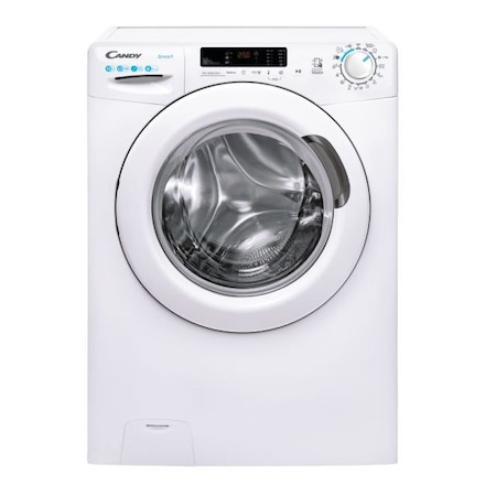Masini de spalat - Masina de spalat rufe Candy CS 12102DE/1-S, 10 kg, 1200 rpm, Easy Iron, Programe rapide de spalare, Hygiene, clasa E, alba